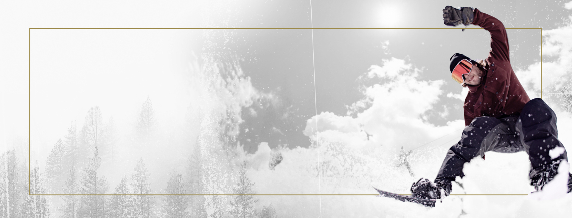 holiday snow header