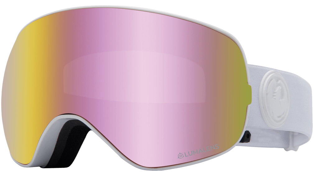Pink Ion Tint Snow Goggles | High-Quality Eyewear | Dragon