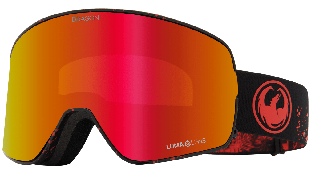 Red Lens Snow Goggles | Lumalens Color Optimization | Dragon