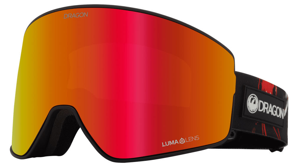 DRAGON PXV2 ゴーグル Luma Lens Red Ion PXV2 with Bonus Lens | Snow Goggles | Dragon Alliance