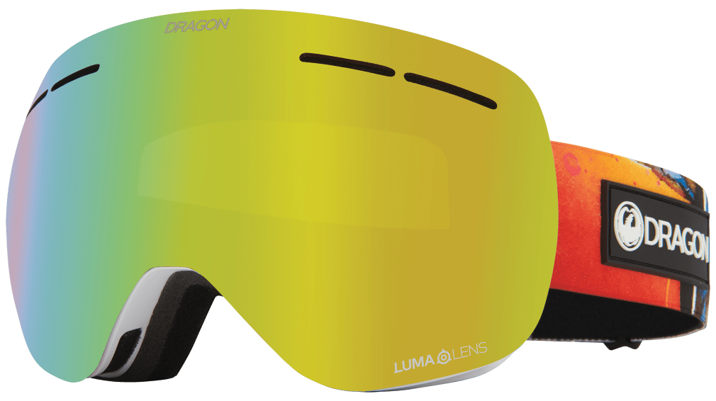 スキー・スノーボードアクセサリー Dragon X1 JGREENION LUMA RENS X1S With Bonus Lens Dragon Snow Goggles - Dragon