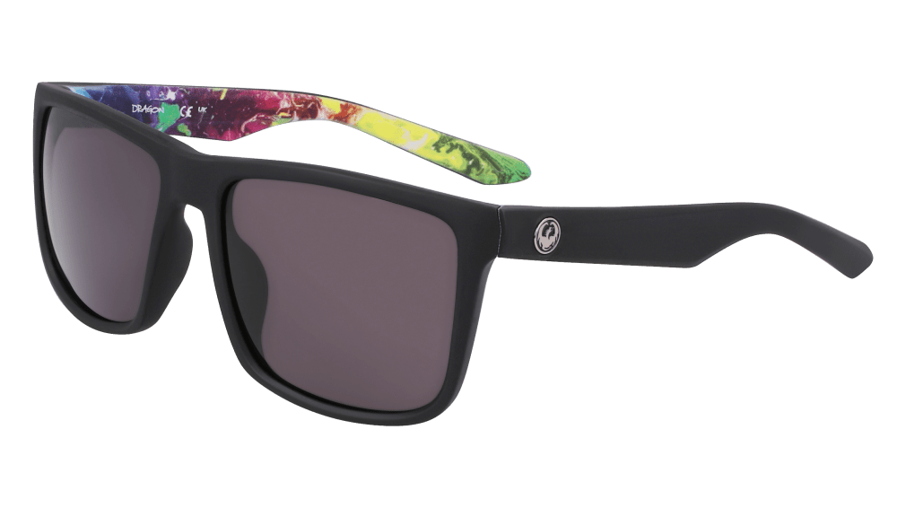 DESIGN - Occhiali Da Sole Oversize Rettangolari Blu Con Montatura Smussata E Lenti Blu - Foto 2