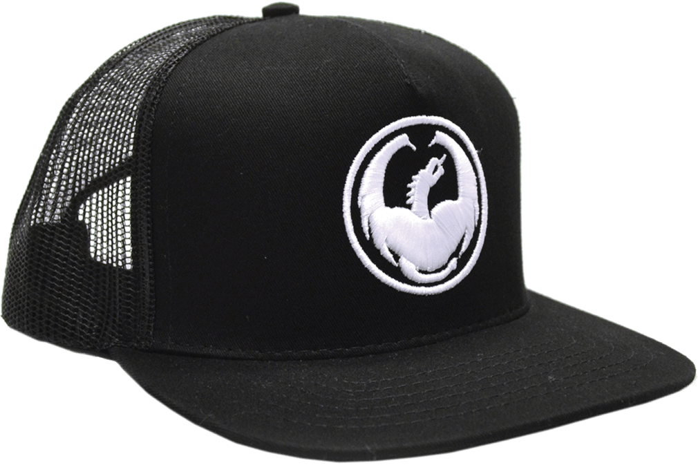 【OPEN YY】 Lucky Dragon mesh Cap Unisex-Chinese-Dragon-Pattern-